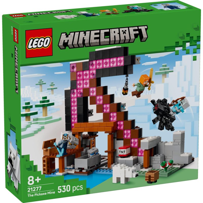 LEGO 21277 MINECRAFT THE PICKAXE MINE - 411 5510 - 411-5510