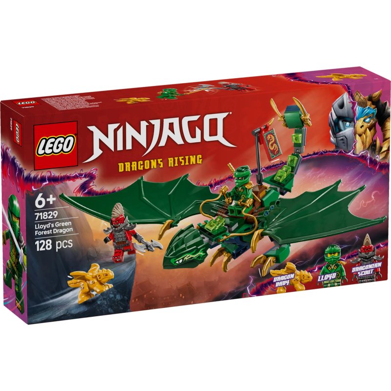 LEGO 71829 NINJAGO LLOYDS GROENE BOSDRAA - 411 5640 - 411-5640
