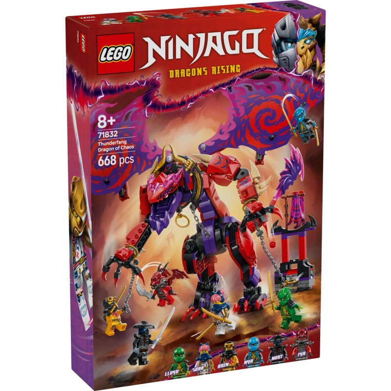 LEGO 71832 NINJAGO BLIKSEMTAND DRAAK VAN - 411 5671 - 411-5671