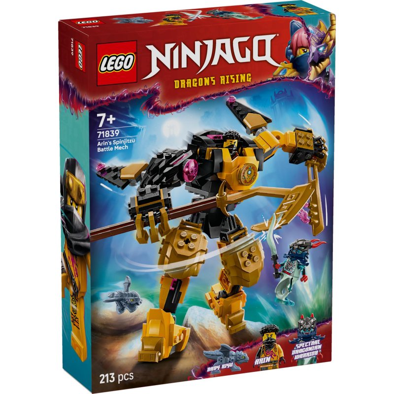 LEGO 71839 NINJAGO ARIN'S SPINJITZU STRI - 411 5725 - 411-5725