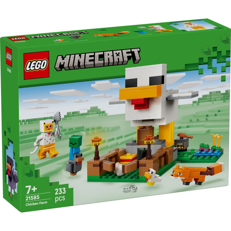 LEGO 21585 MINECRAFT KIPPENBOERDERIJ - 411 5847 - 411-5847