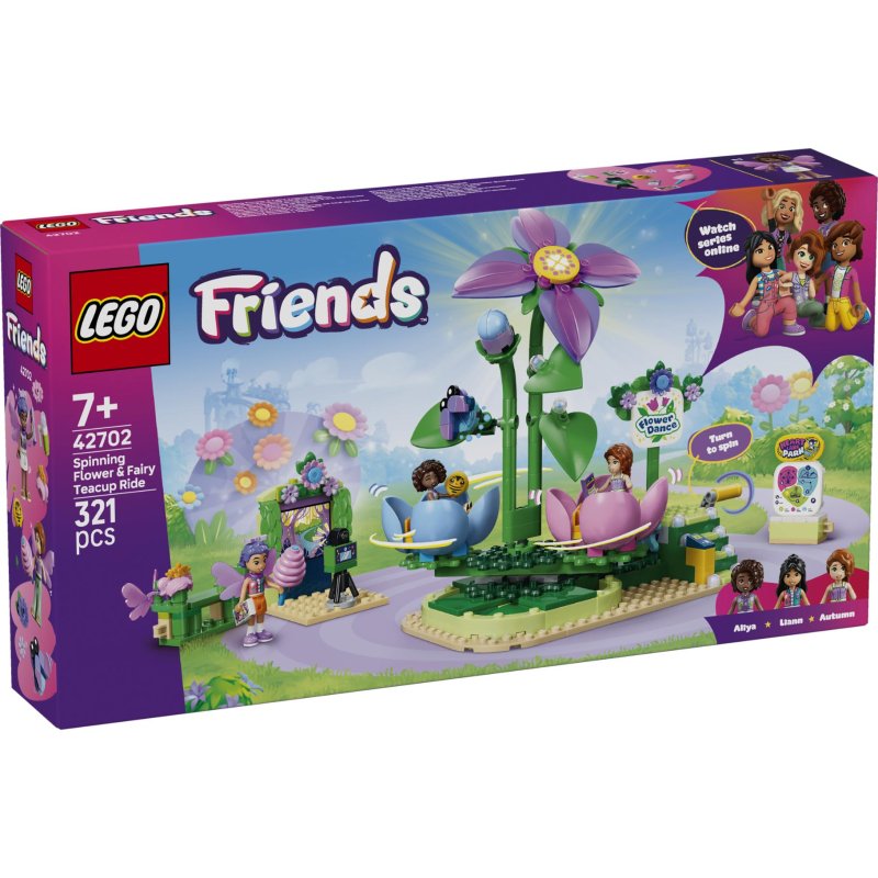 LEGO FRIENDS DRAAIENDE THEEKOPJESATTRACT - 411 5990 - 411-5990