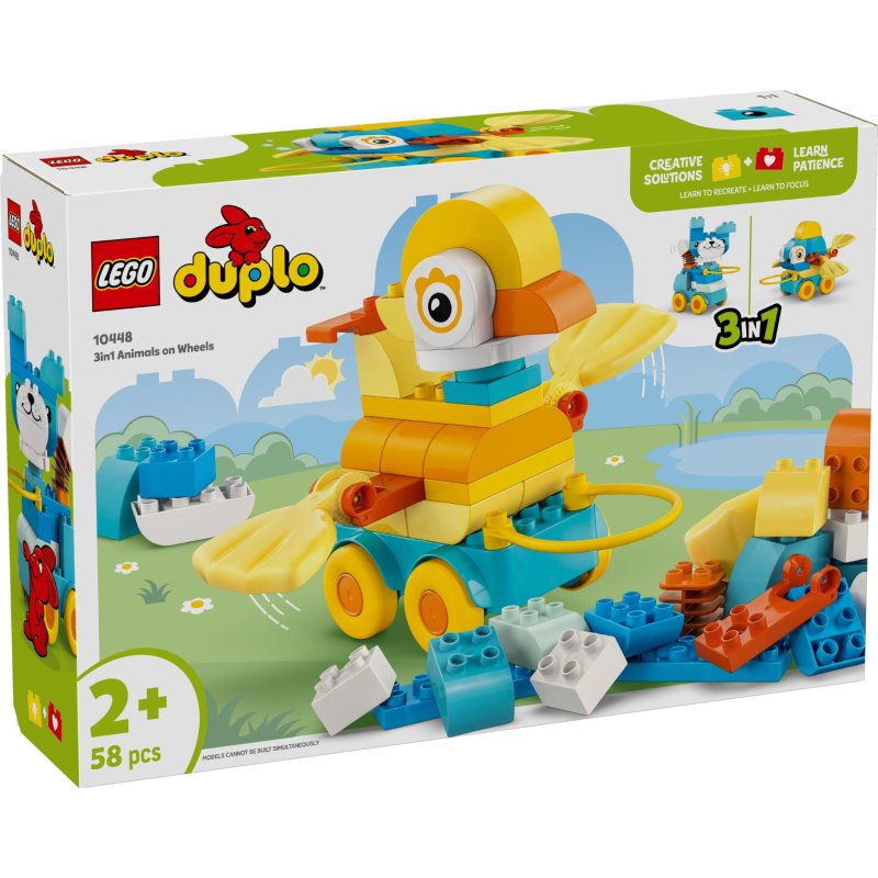LEGO 10448 DUPLO TOWN 3IN1 DIEREN OP WIE - 411 6197 - 411-6197