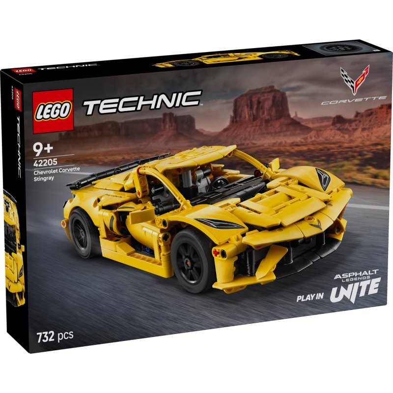 LEGO 42205 TECHNIC CHEVROLET CORVETTE ST - 411 6289 - 411-6289
