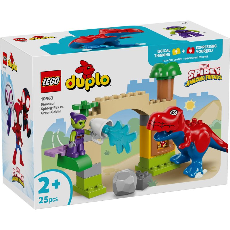 LEGO 10463 DUPLO DISNEY SPIDEY-REX VS GR - 411 6349 - 411-6349