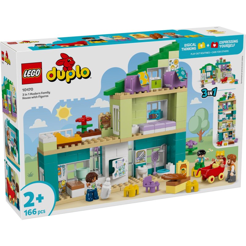 DUPLO TOWN 10470 3-IN-1 MODERN WOONHUIS - 411 6516 - 411-6516
