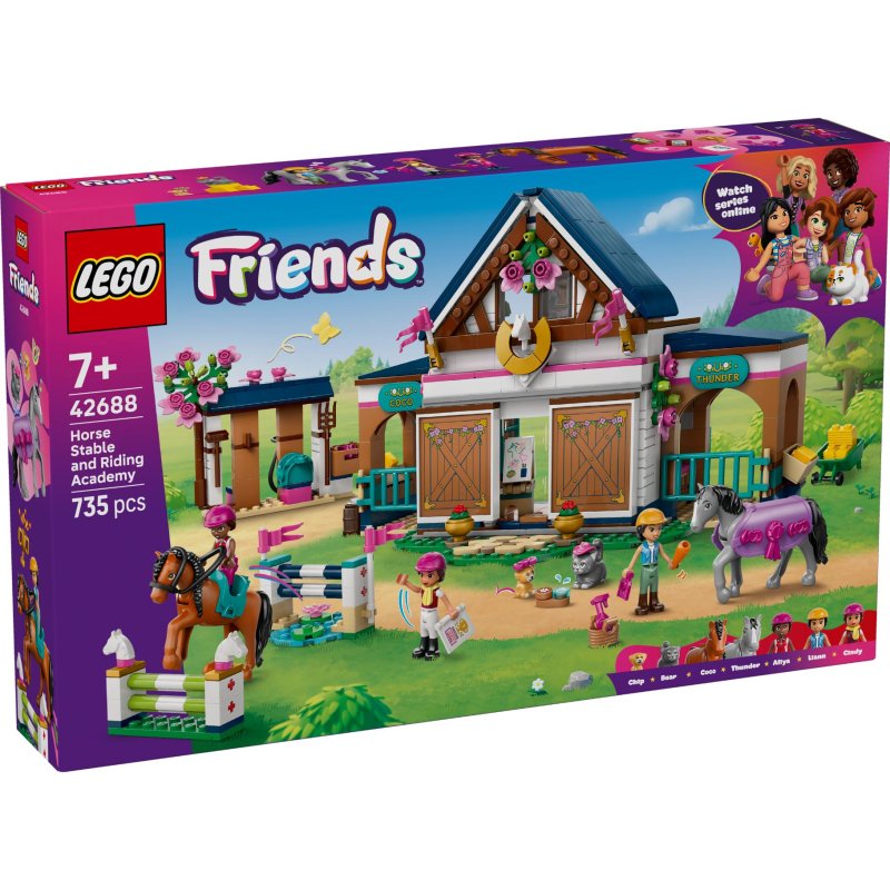 LEGO FRIENDS PAARDENSTAL EN MANEGE - 411 6641 - 411-6641