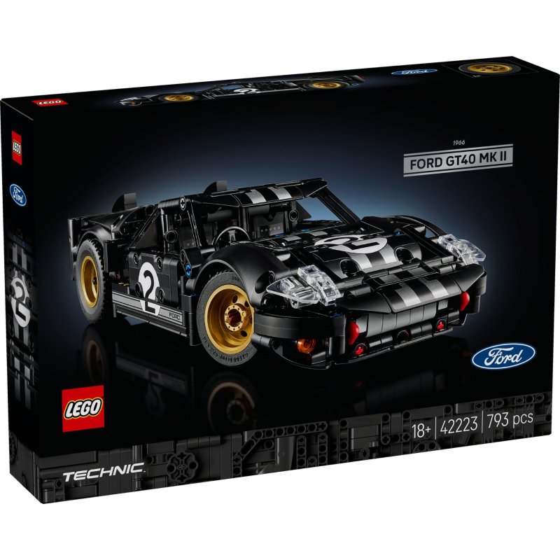LEGO 42223 TECHNIC 1966 FORD GT40 RACEWA - 411 6704 - 411-6704