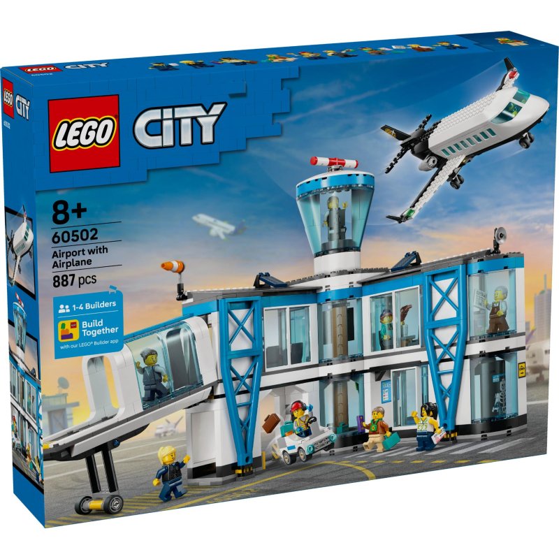 LEGO 60502 CITY LUCHTHAVEN MET VLIEGTUIG - 411 6929 - 411-6929