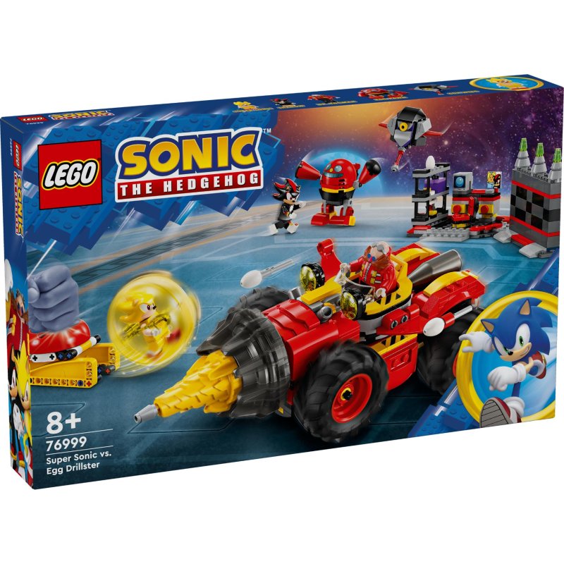 LEGO SONIC 76999 SONIC VS EGG DRILLSTER - 411 6999 - 411-6999