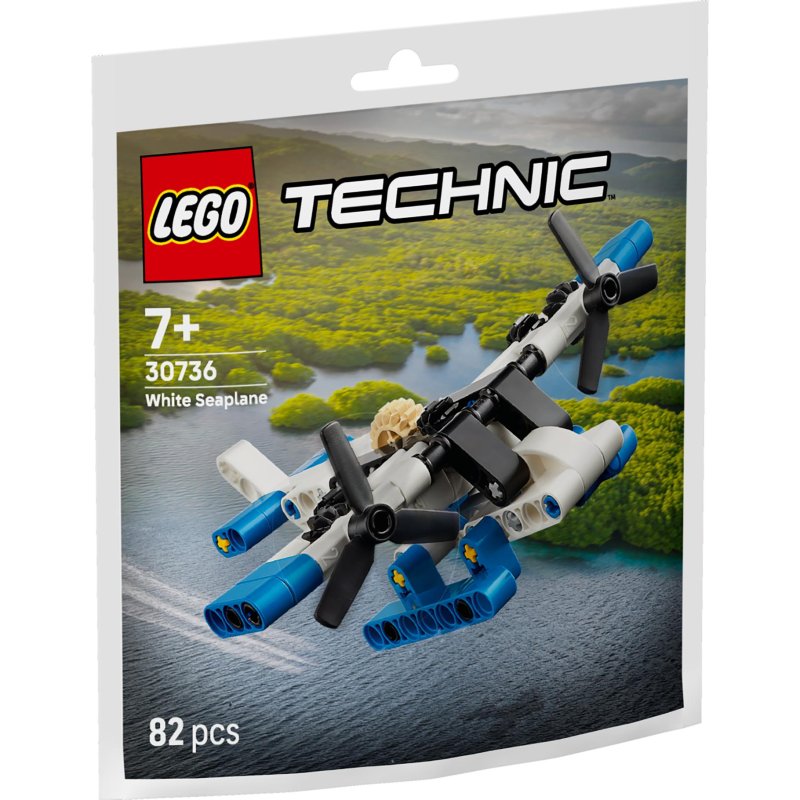 LEGO 30736 TECHNIC WIT WATERVLIEGTUIG - 411 7067 - 411-7067