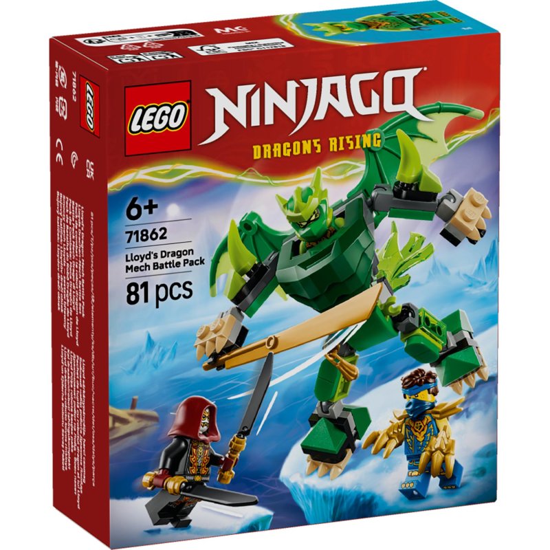 LEGO NINJAGO KAI EN COLE'S COMBIVOERTUIG - 411 7186 - *0010262934