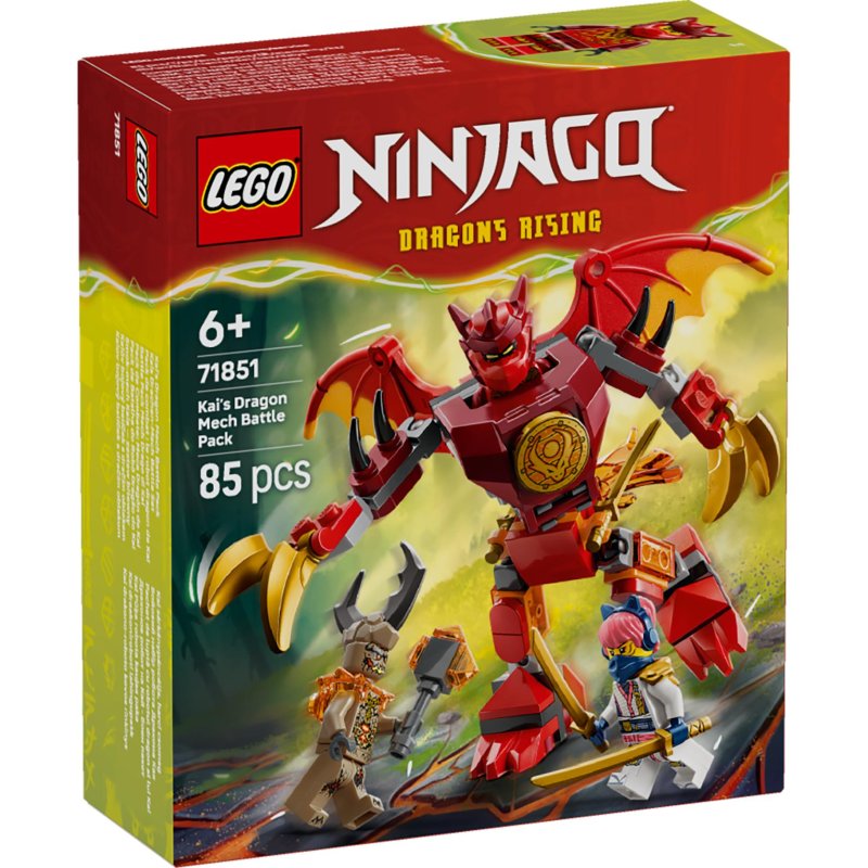 LEGO NINJAGO 71851 KAIS DRAKENMECHA - 411 7197 - 411-7197