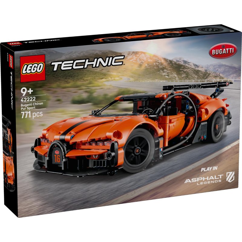 LEGO TECHNIC BUGATTI CHIRON PUR SPORT HY - 411 7505 - 411-7505