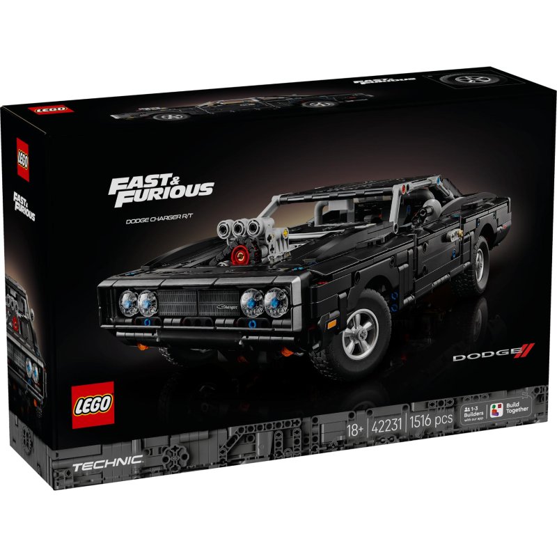 LEGO TECHNIC FAST AND FURIOUS DODGE CHAR - 411 7710 - 411-7710