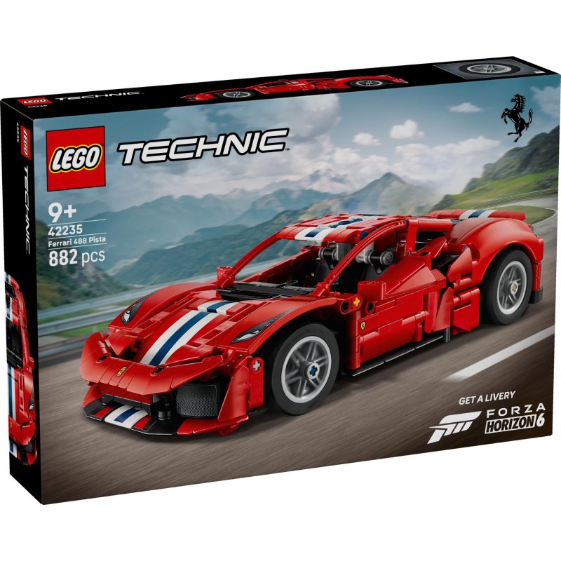 LEGO 42235 TECHNIC FERRARI 488 PISTA AUT - 411 7727 - 411-7727