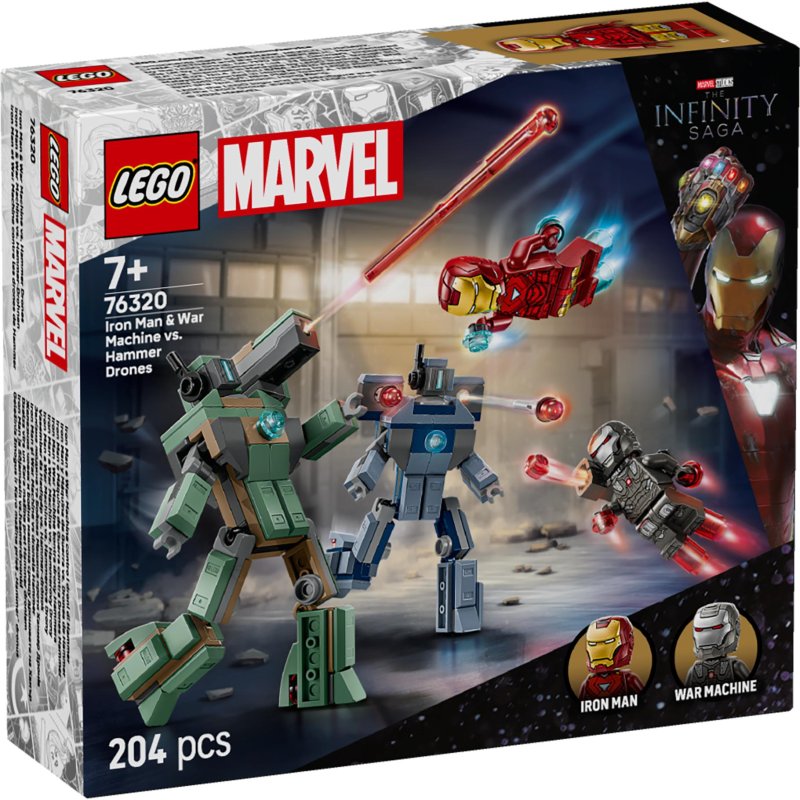LEGO 76320 SUPER HEROES MARVEL IRON MAN - 411 7927 - 411-7927