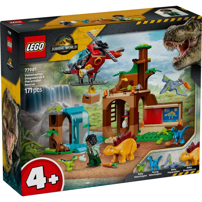LEGO 77981 JURASSIC WORLD VELOCIRAPTOR S - 411 7981 - 411-7981