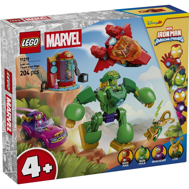 LEGO MARVEL LOKI TEGEN TEAM IRON MAN - 411 9479 - 411-9479