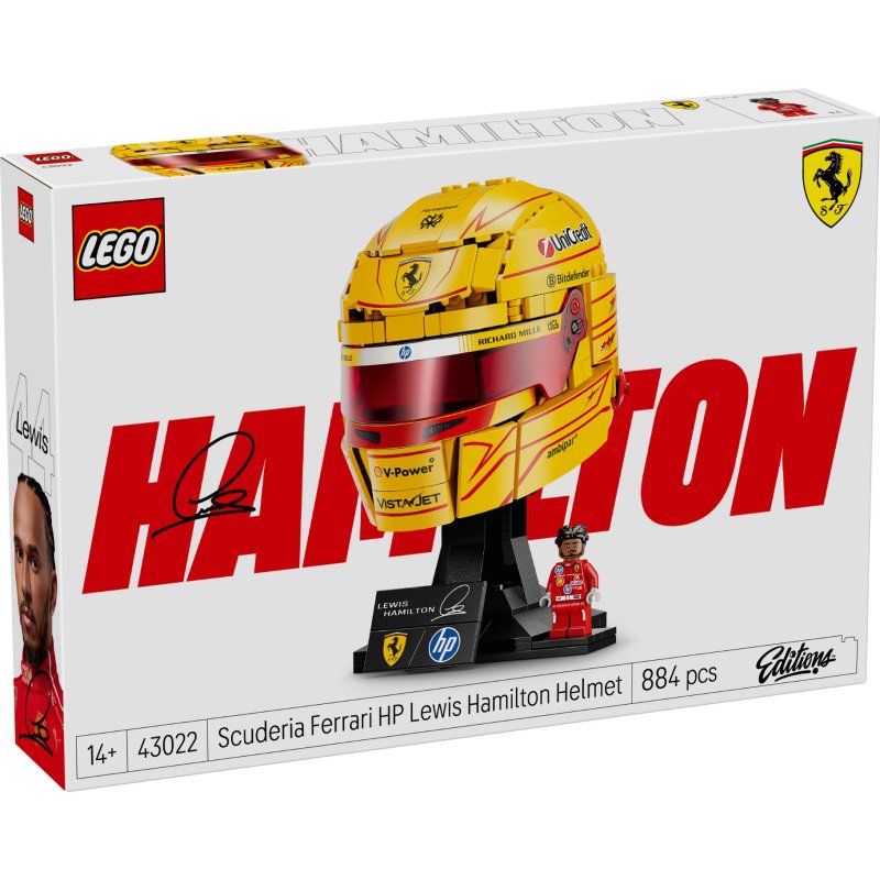 LEGO 43022 EDITIONS VEHICLES F1 HELM HAM - 411 9615 - 411-9615