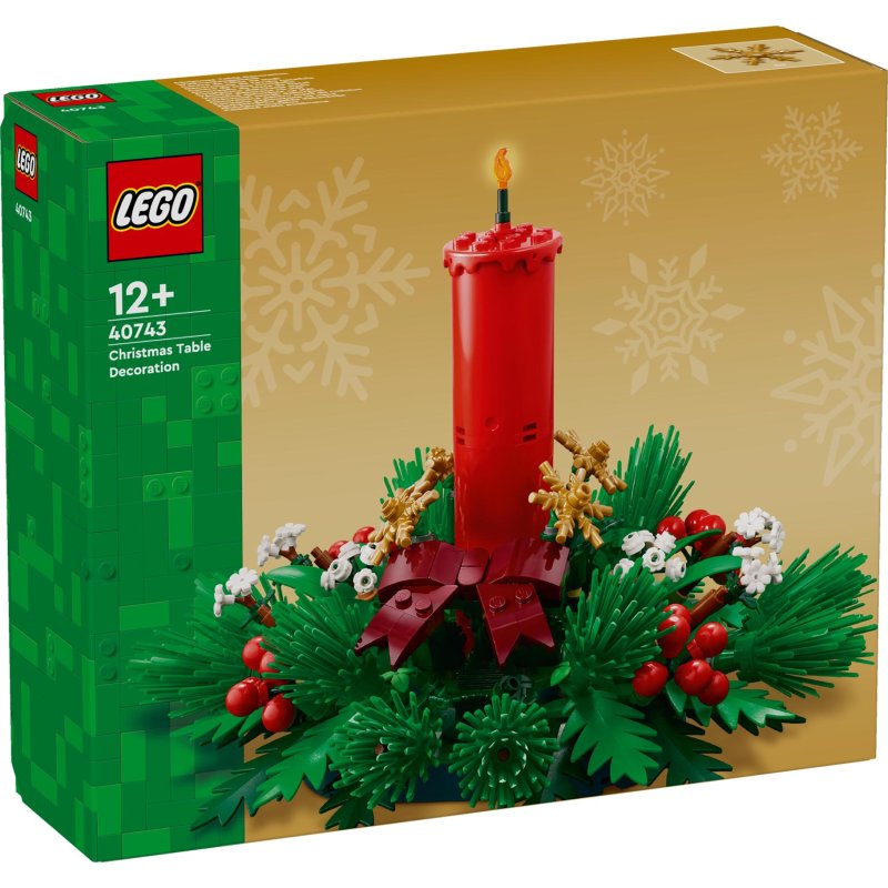 LEGO 40743 SEASONS KERSTTAFELDECORATIE - 411 9746 - 411-9746