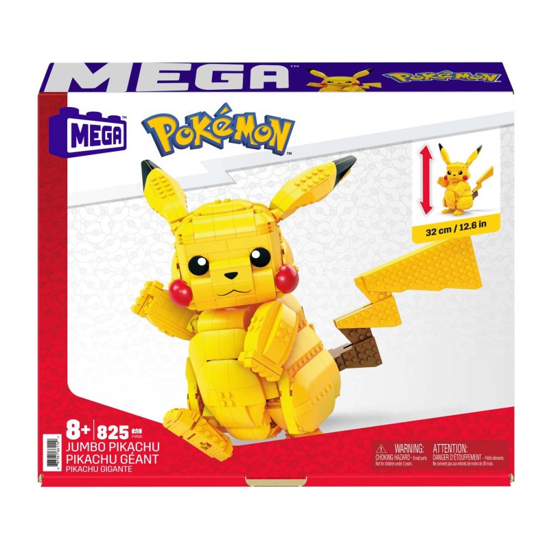 MEGA CONSTRUX POKEMON JUMBO PIKACHU - 413 1149 - 413-1149