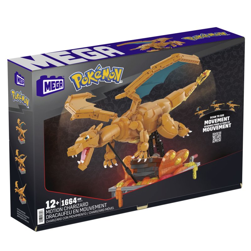 POKEMON MEGA MOTION CHARIZARD - 413 3307 - 413-3307