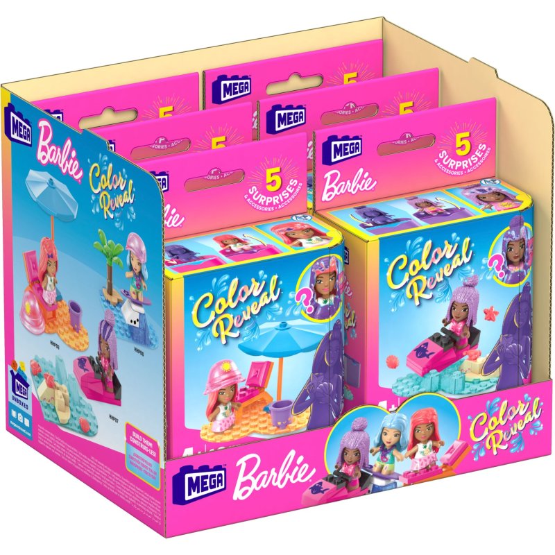 MEGA CONSTRUX BARBIE BARBIE COLOR REVEAL - 413 4440 - 413-4440