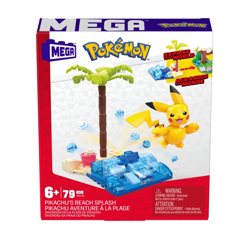 MEGA CONSTRUX POKEMON ADVENTURE BUILDER - 413 6715 - 413-6715
