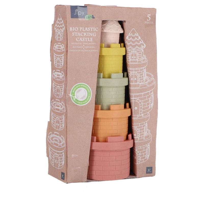 JIPY BIOPLASTIC STAPEL KASTEEL 5 DELIG - 413 8112 - 413-8112
