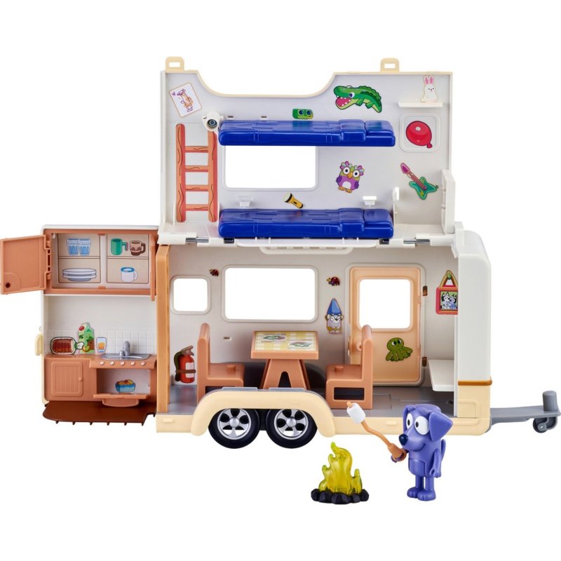 BLUEY CAMPER SPEELSET - 418 1308 - 418-1308