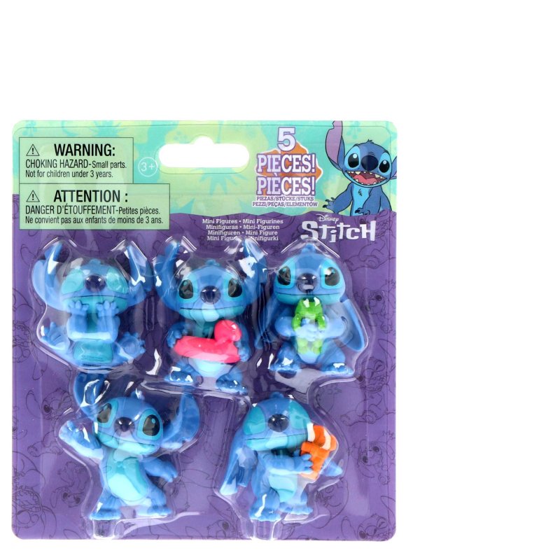 STITCH FIGUREN 5-PACK 5,5 CM - 418 6267 - 418-6267