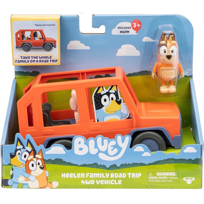 BLUEY HEELER FAMILY ROAD TRIP PACK - 418 6610 - 418-6610