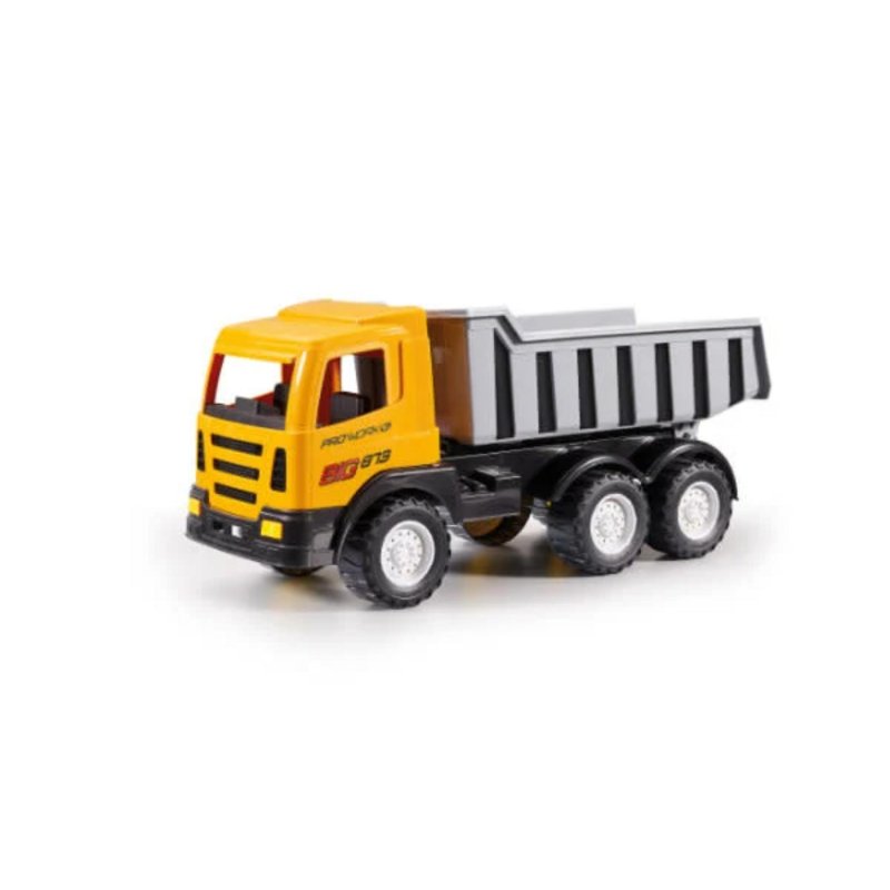 VRACHTWAGEN 70 CM GEEL/GRIJS - 420 0873 - 420-0873