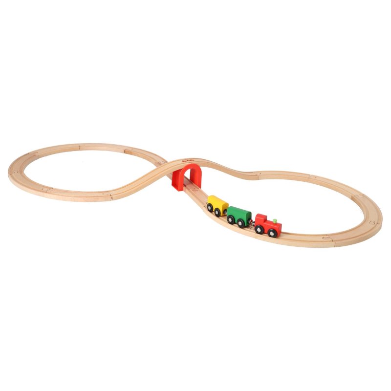 TREINBAAN HOUT 20-DELIG - 424 4641 - 424-4641