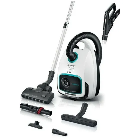 BOSCH STOFZUIGER PRO HYGIENIC WIT S6 L - 4242005585458 - BGL6HYG1L