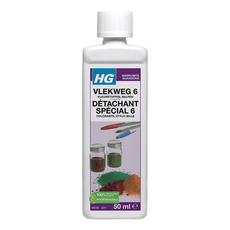 HG VLEKWEG NR 6 KLEURSTOFFEN 50ML - 425005100 1 - 425005100