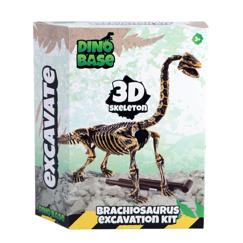 DINO UITBIKKEN BRACHIOSAURUS 3D SET - 434 5032 - 434-5032