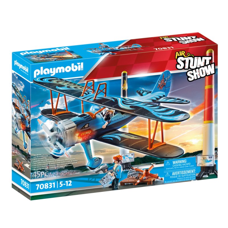 PLAYMOBIL 70831 AIR STUNTSHOW DUBBELDEKK - 437 0831 - 437-0831