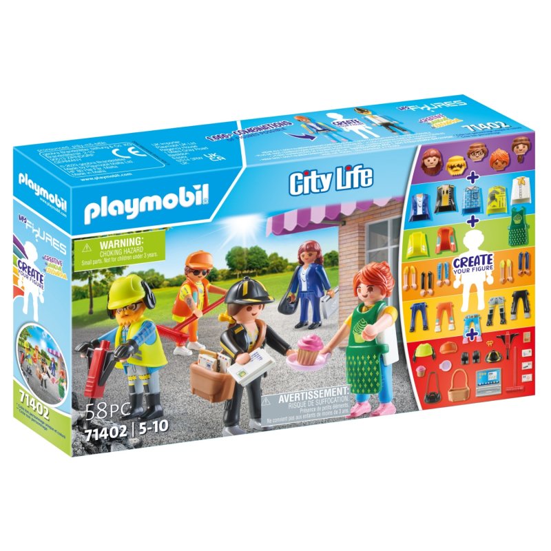 PLAYMOBIL 71402 MY FIGURES CITY LIFE - 437 1402 - 437-1402