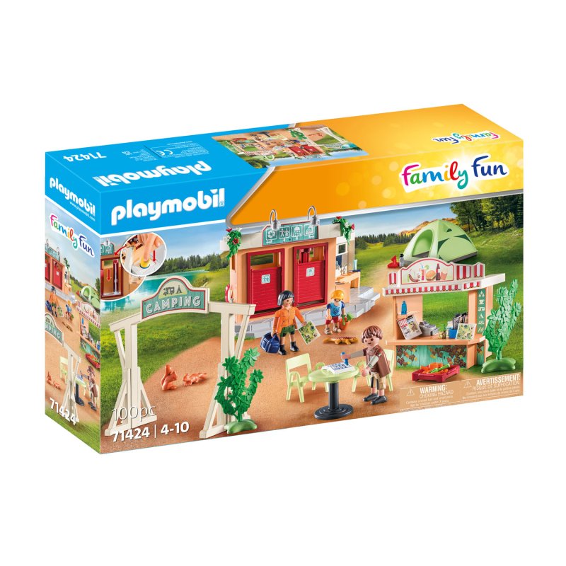 PLAYMOBIL 71424 FAMILY CAMPING - 437 1424 - 437-1424