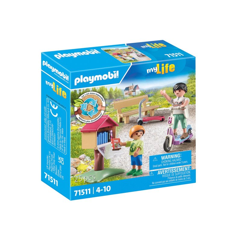 PLAYMOBIL 71511 MY LIFE BOEKENRUIL VOOR - 437 1511 - 437-1511