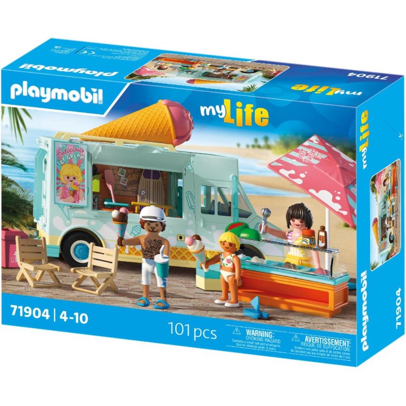 PLAYMOBIL 71904 IJSCOWAGEN MET SURFSHOP - 437 1904 - 437-1904