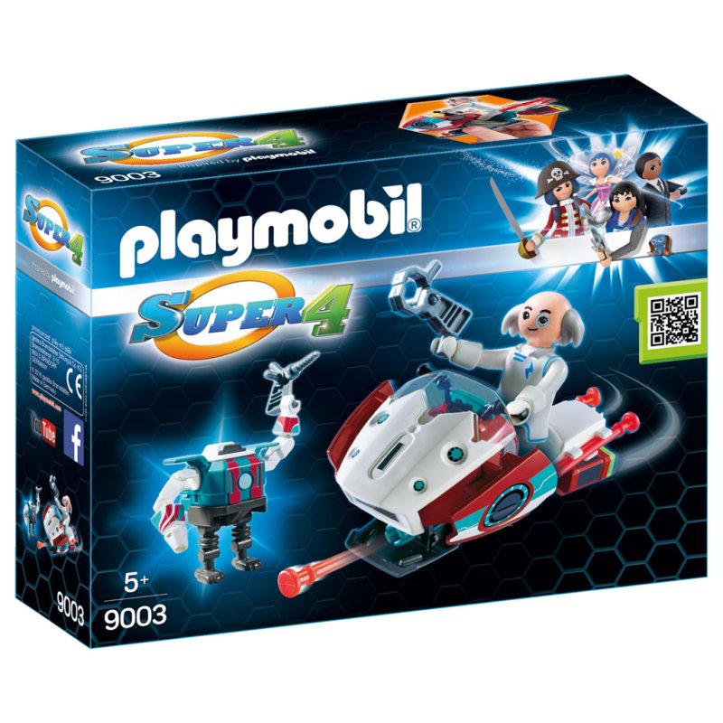 PLAYMOBIL 9003 SKYJET MET DOKTER X ROBOT - 437 9003 - 437-9003