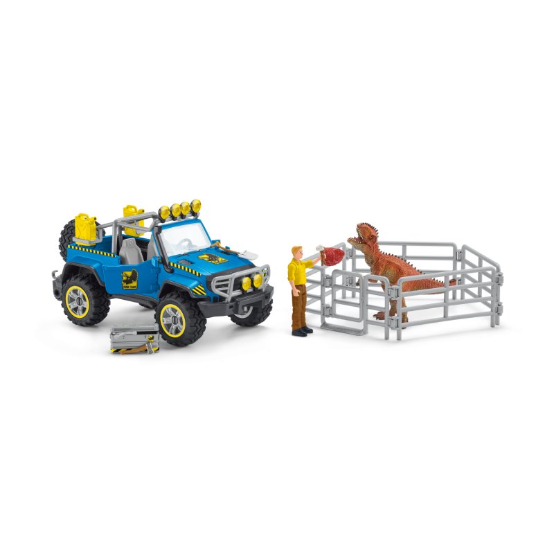 SCHLEICH 41464  TERREINWAGEN MET DINO-BU - 446 1464 - 446-1464