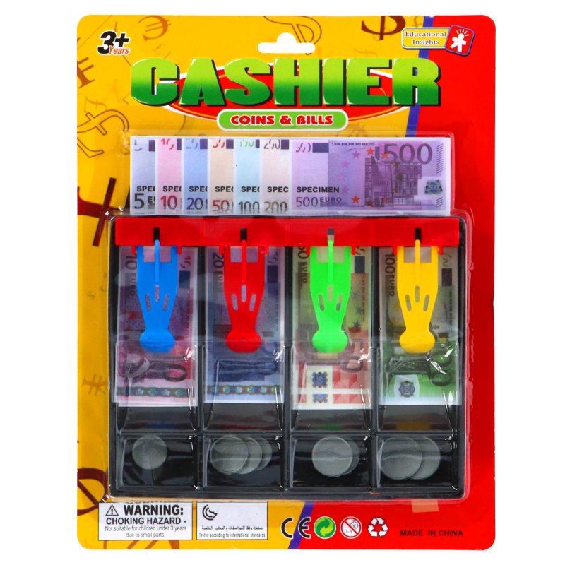 SPEELGELD DELUXE SET MUNTEN &amp; BILJETTEN - 452 9066 - 452-9066