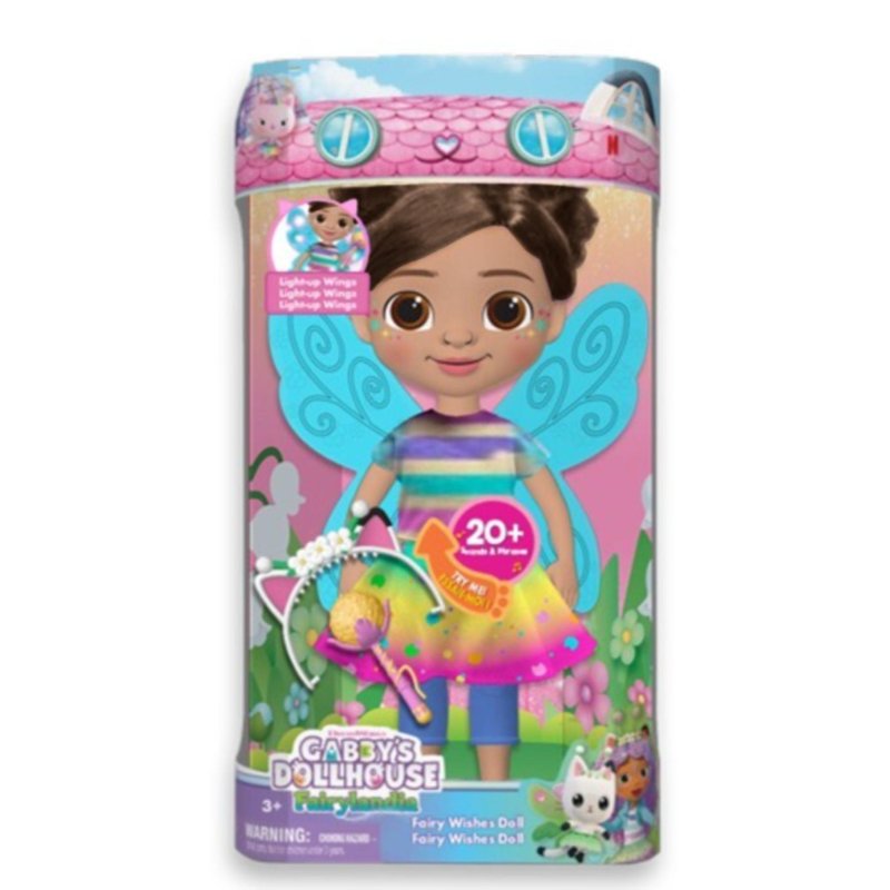 GABBY'S DOLLHOUSE FAIRYLANDIA GABBY 30CM - 460 7186 - 460-7186