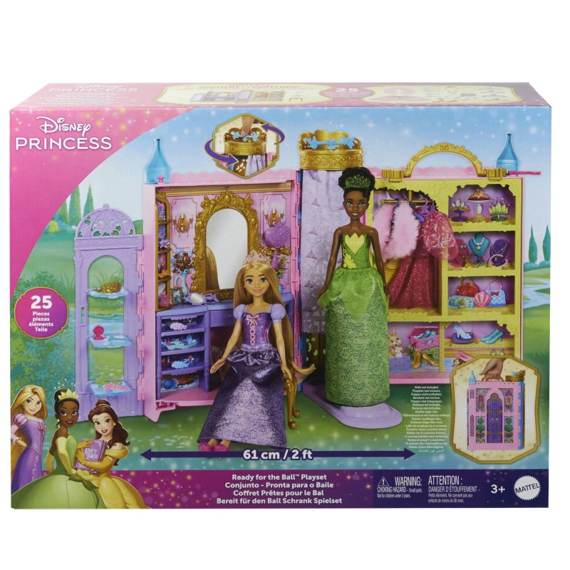 DISNEY PRINCESS SPEELSET KLAAR VOOR HET - 466 5767 - 466-5767