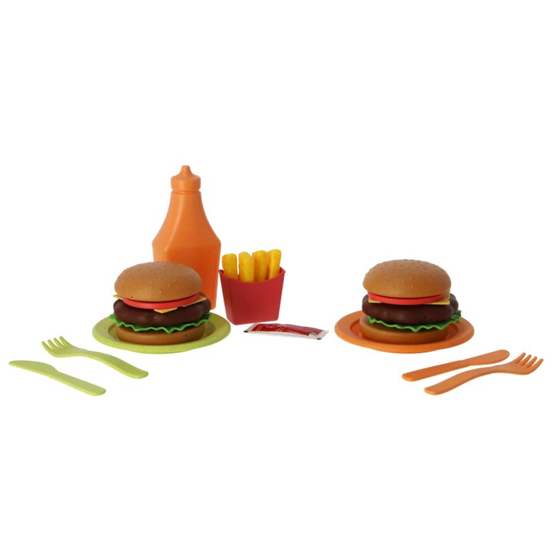 JIPY BIOPLASTIC HAMBURGER SPEELSET 25 DE - 474 3484 - 474-3484
