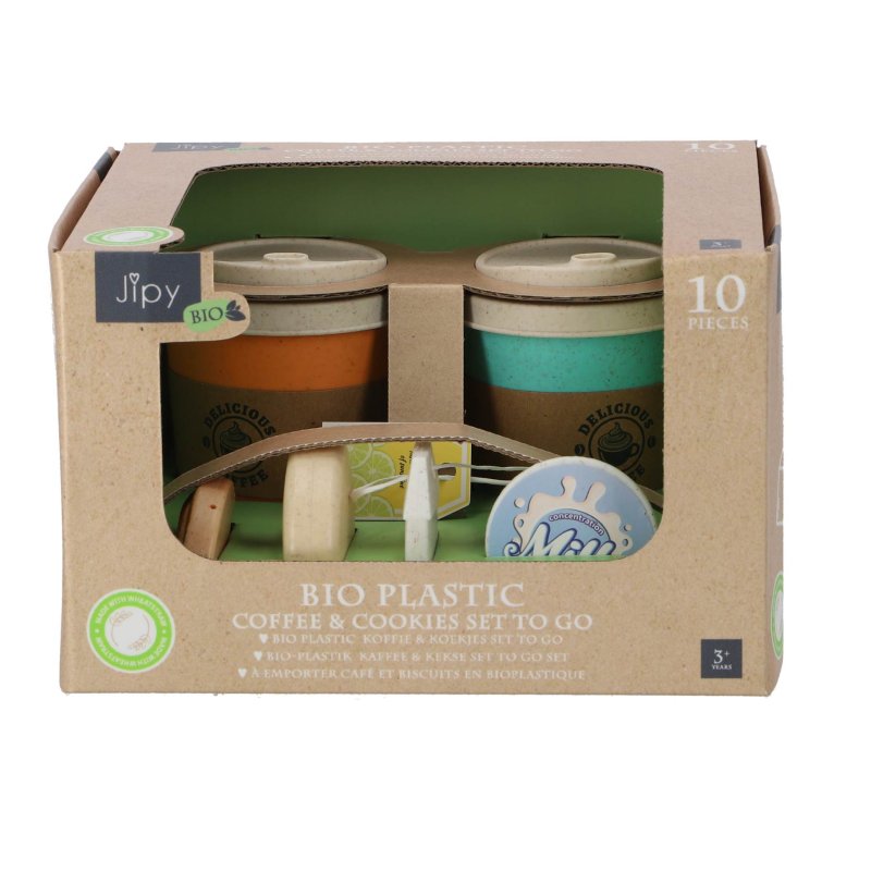JIPY BIO KOFFIE EN KOEKJES SET TO GO 10 - 474 3497 - 474-3497